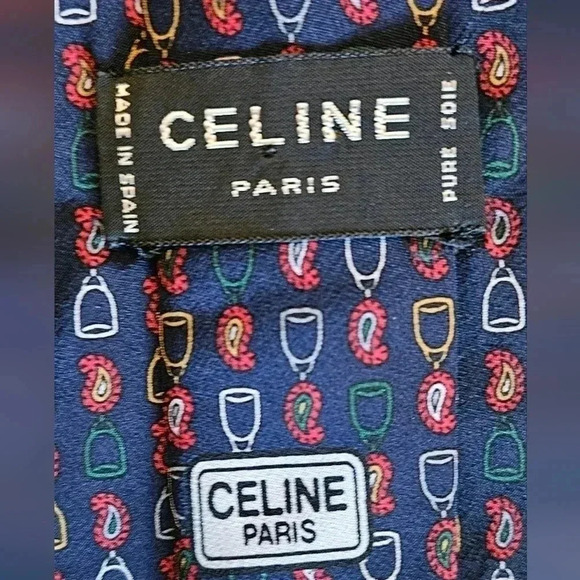 Lot of 12 Designer Ties: Dior, Gucci, Burberry, Celine, J. Crew - Picture 9 of 13